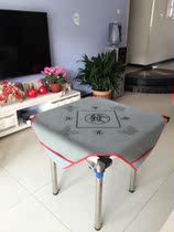 One meter two large mahjong tablecloth with pocket mahjong tablecloth pad silencer thickened household mahjong table mat Mahjong cloth