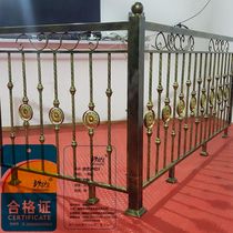 Balcony wrought iron guardrail stair handrail column Outdoor villa fence Modern simple indoor safety railing decoration