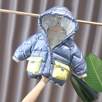 Boy winter clothing cotton clothes 2020 New childrens down cotton clothing Childrens winter foreign air cotton padded jacket Boomers