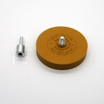 Degreasing device pneumatic polishing 88mm rubber plate rust removal paint plate automobile spraying polishing glue Mark treatment