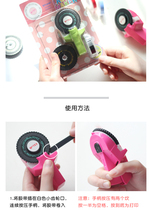 Korea creative manual printer motex labeling machine diy digital letter typewriter tape hand account sticker