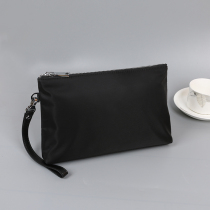Casual handbag mens canvas Oxford spun envelope clip bag nylon business large-capacity clutch bag mens small hand grab bag tide
