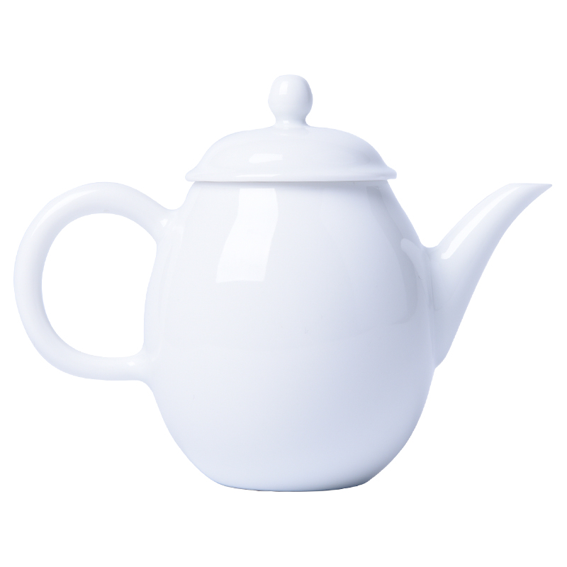 Members of the sweet beauty of make tea pot of white porcelain manual craft ceramic teapot household utensils