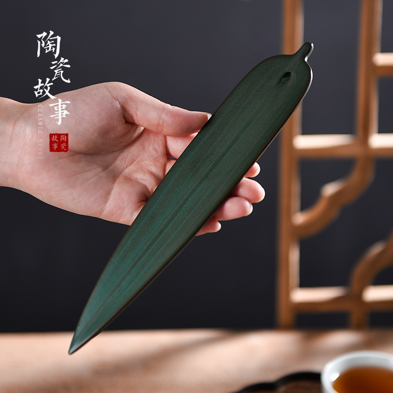 The Story of pottery and porcelain joss stick reed Ye Xiang plug-in base creative zen head incense kung fu tea tea accessories furnishing articles