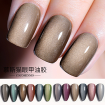 Magic box wide Cats Eye glue Polish 2021 New Net red flash 3d starry sand spring white nail art