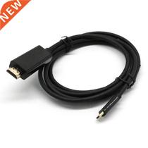 4K 1 8m 5 9ft 1080p USB3 1 Type C to HDMI Cable Male to Male