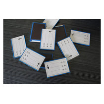 4X7 magnetic label light shelf label magnetic signage magnetic material card warehouse commodity price sticker