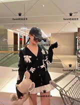 Thom Browne 21 spring and autumn star Baby same style TB intarsia casual all-match knitted cardigan jacket