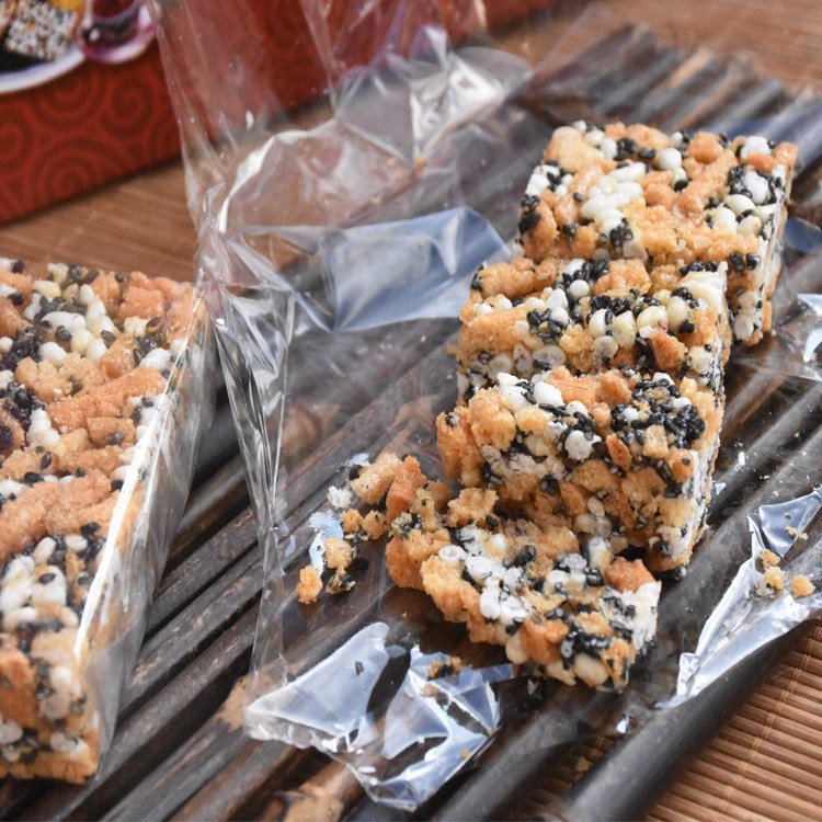 缙云米泡糖儿时的味道酥脆香甜炒米糖冻米糖纯手工米花糖年糖特产