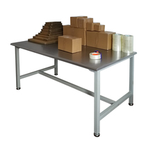 Zhibo Stainless Steel Express Packaging Table Bench Packaging Table Desk Electric Commercial Express Package Desk Express Packing Desk