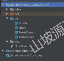 1647-java swing to do two little games Russia Tetris greats snakes source code