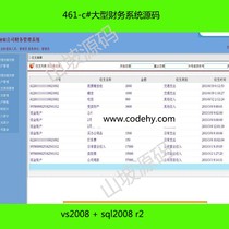 461-c# large financial system source code