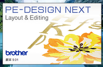 Brother computer embroidery version software Brother Pe Design 9 13 name embroidery Design essential