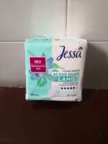 6 German jessa sanitary towel aunt towel breathable thin daily 5 drops of water 12 2 tablets 284mm without fluorescence