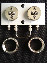 Agilent carrier gas purification tube base CP738407 double tube base gas purification filter cp7988