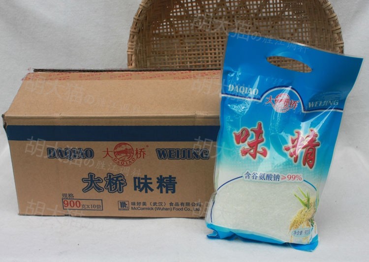 【限区包邮】大桥味精900g*10餐饮批发专供