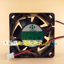 PY-6025H12S 12V0 25A0 30A6cm cm POWERYEAR cooling fan 6025H24S