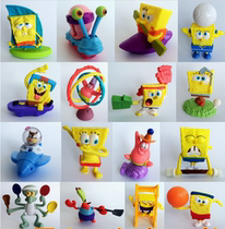 2013 McDonalds SpongeBob SquarePants send big star card set vitality toy doll decoration childrens birthday gift peripheral