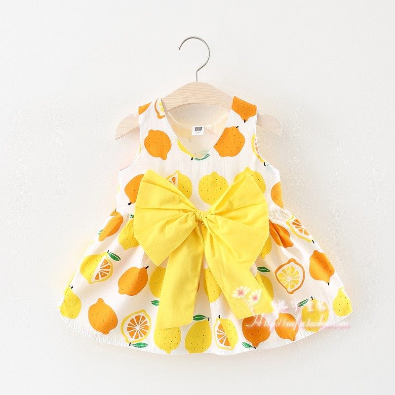 8个月女宝宝夏装公主裙新款女童夏季连衣裙婴儿童装裙子1-2-3岁半