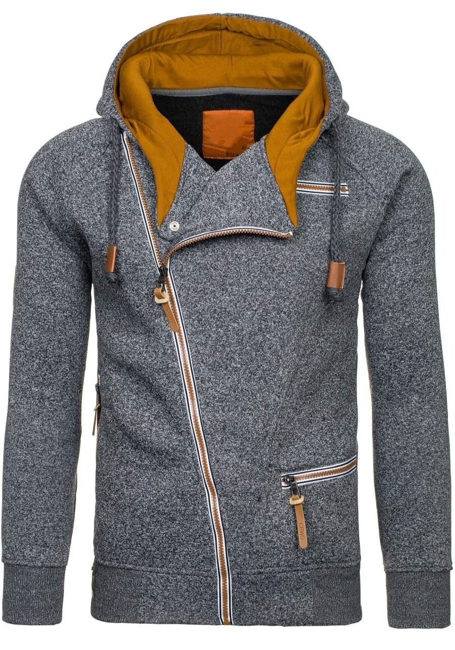 外贸爆款休闲时尚带帽卫衣1416-62