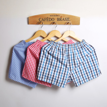 3 pieces of Aro pants summer mens underwear cotton loose size leisure home four corner youth tide breathable boxer pants
