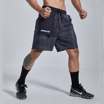 OMG Tide brand 3D digital summer thin casual sports shorts mens running quick-dry fitness shorts five-point pants