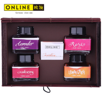 German ONLINE collar color pen fragrance ink water-based non-carbon non-blocking pen color ink set 15ml * 4