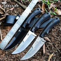 High hardness field special combat small straight knives wilderness survival saber knife outdoor tactics small hunting