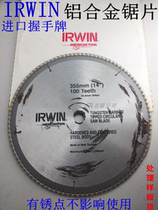 Import handshake card IRWIN aluminum alloy circular saw sheet 355 * 100T (14 inch) special for aluminium profiles