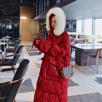 Liplayful design Sensation Thousands of gig patterned down cotton clothes Girl with medium length Thickened Winter Coat Loose Cotton Padded Jacket