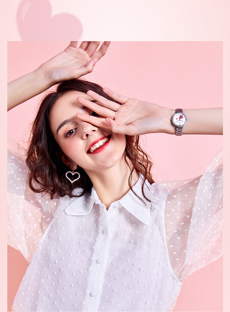 ebohr依波表手表女卡纳系列官方ins风学生简约气质女士腕表5116