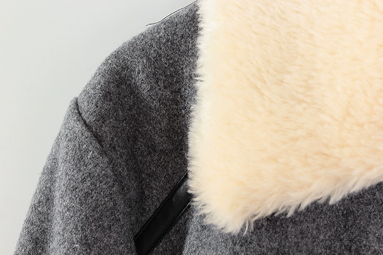 Mark loạt hàng tồn kho mùa thu và mùa đông áo khoác cotton có dây kéo kết hợp thường xuyên của nam giới 5E127 - Bông