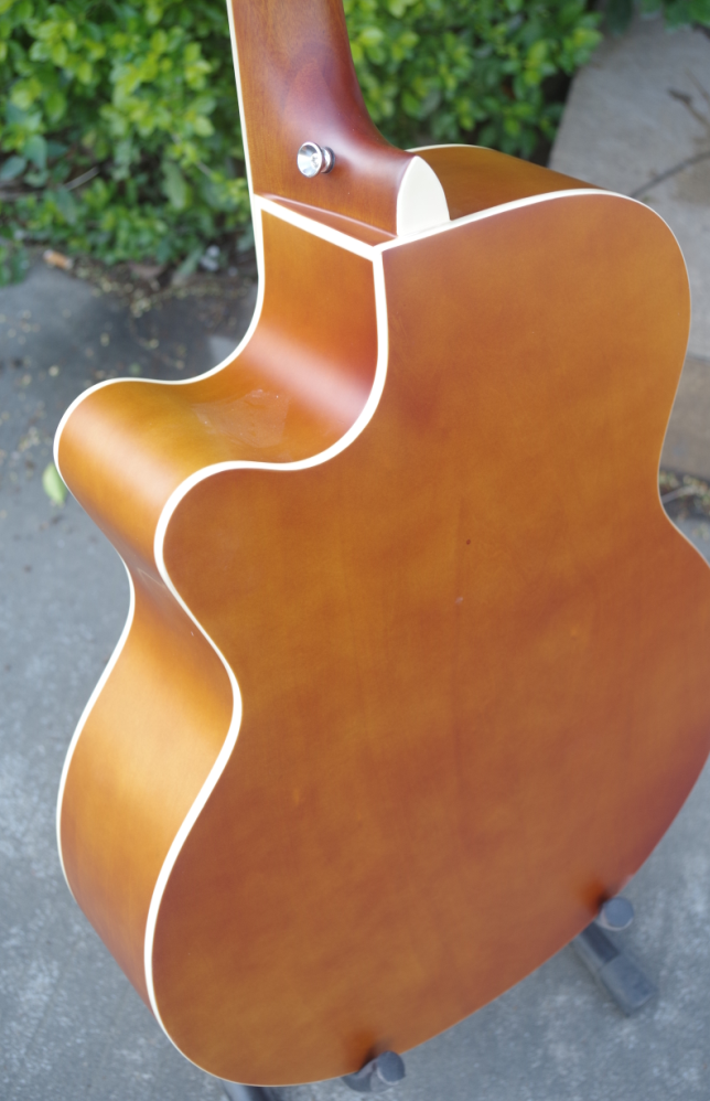 40寸 全椴木民谣吉他 美音吉他