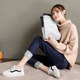 Xiao woman plus velvet jeans female 2019 fall and winter new Korean elastic waist skinny feet pencil pantyhose Xiao woman plus velvet jeans female 2019 fall and winter new Korean elastic waist skinny feet pencil pantyhose