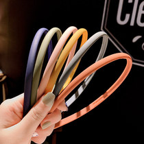 2021 new hair hoop 100 lap net red thin side Liu Hai awkward period washout wholesale hair grotto head hoop small headgear