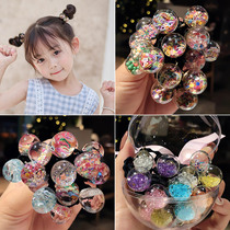 Child Za Hair Rubber Fascia Princess Baby Hair Rope Korea Cute Head Rope Hair Adorned Girl Hair Ring Kids Head Accessories