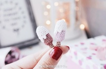 Summer Ice Cream Wool Thread Crochet Man Doll Tutu Tutorial Non Finished no video