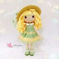 New products Sunni Shanie girl wool thread crochet hook for manual diy Chinese tutorial non-finished video