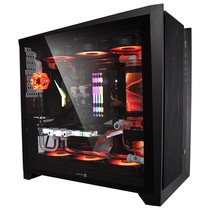 LIANLI Bauhaus Air chassis type-c large side glass support E-ATX motherboard 360 Water cooling