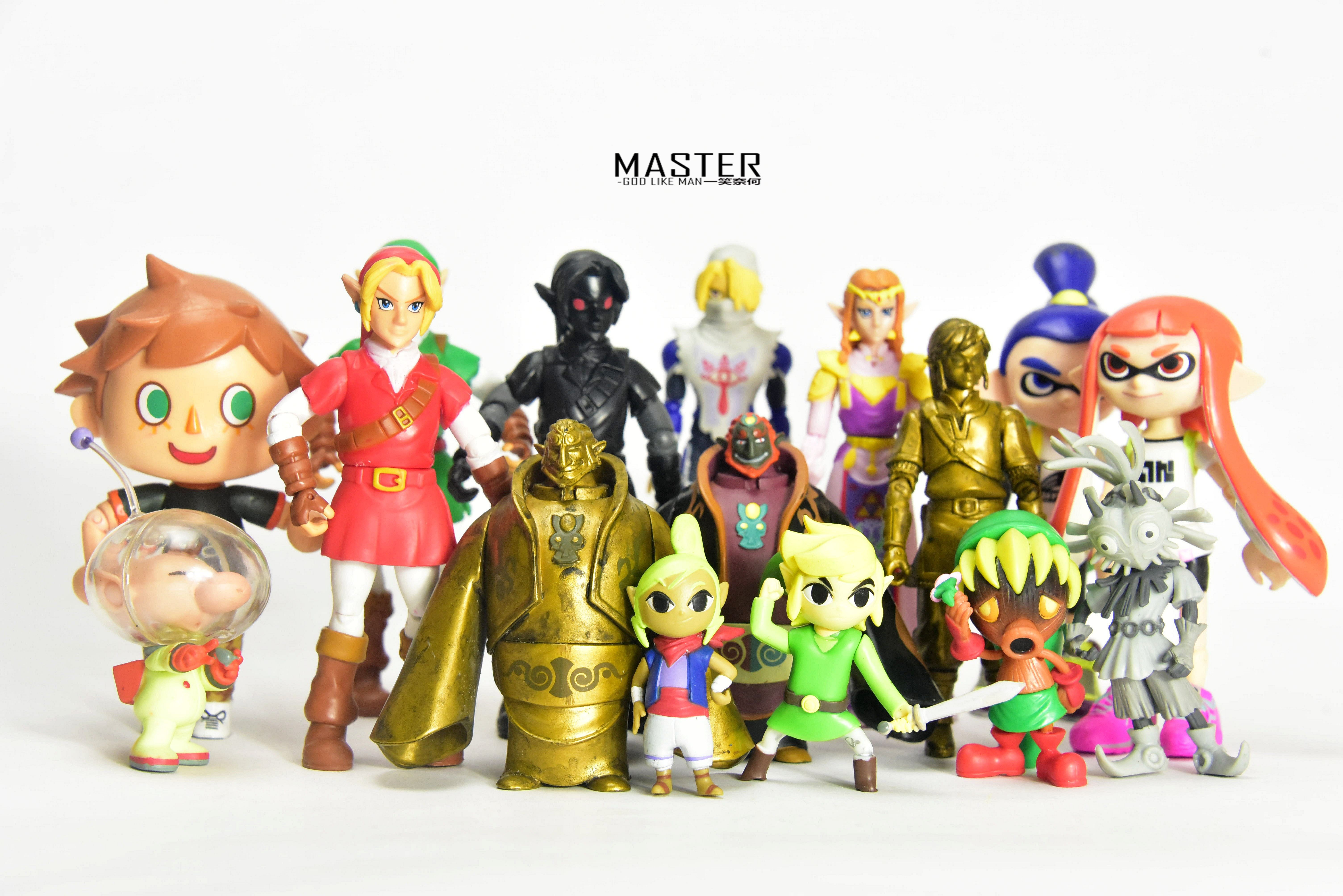 散货 喷射战士 塞尔达传说 公仔人偶手办关节可动模型摆件