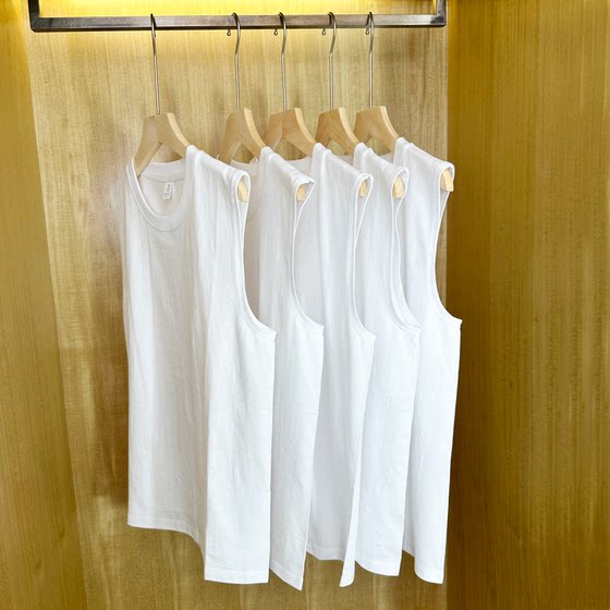 (Buy one free one) 230g sleeveless vest for men pure cotton fitness round neck base short-sleeved T-shirt for men and women shoulders
(Buy one free one) 230g sleeveless vest for men pure cotton fitness round neck base short-sleeved T-shirt for men and women shoulders
