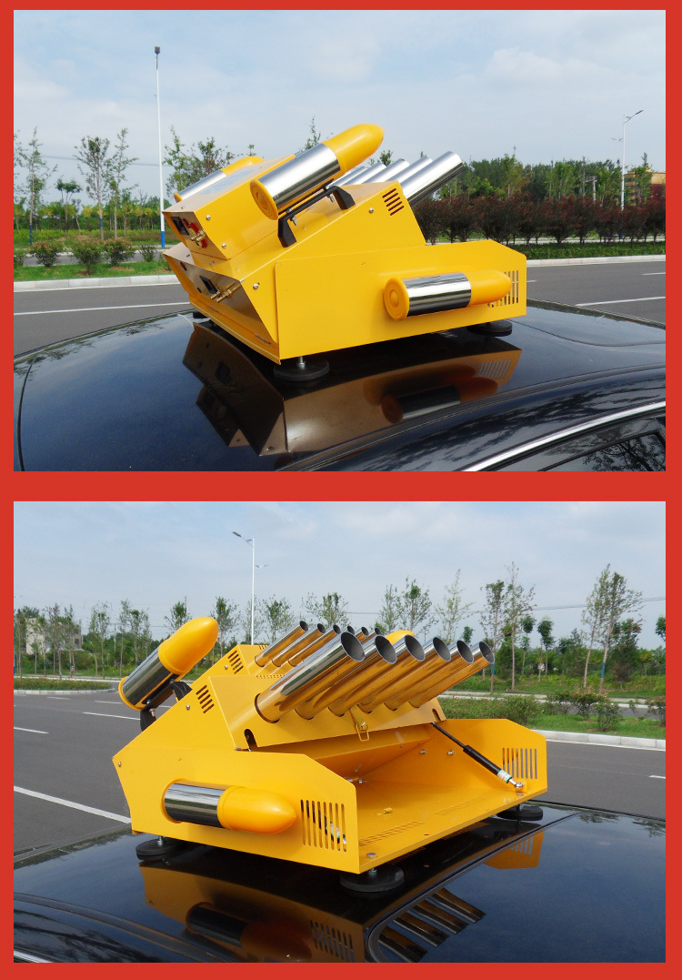 电子礼炮小型车载车顶吸盘鞭炮机婚庆彩带礼袍机 遥控礼炮车