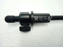 Liu style 3 4 bass carbon fiber tail post tail pin support foot hollow carbon fiber rod frosted rubber head light and strong