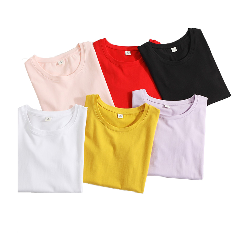 images 4:European station white t-shirt short sleeve spring and summer 2022 new round collar pure white t loose inner complex ⁇ top images 4:European station white t-shirt short sleeve spring and summer 2022 new round collar pure white t loose inner complex ⁇ top