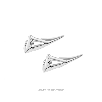SUN VAGARIES function wing type triangle earrings earrings stud