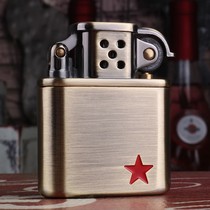 New ZORRO Zorro Kerosene Lighter Windproof Pure Bronze Old Nine Doors The Same Old Nostalgic Retro Custom Presents