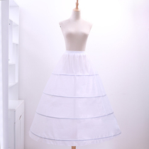 Wedding dress skirt brace four circles of steel ring elastic belt adjustable Bride wedding puffy inner Petticoat