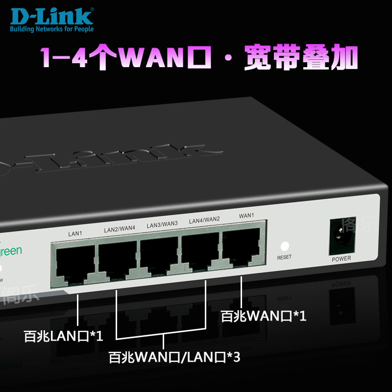 d-link d-link di-7001 multi-wan port enterprise internet behavior management routing 4wan port
