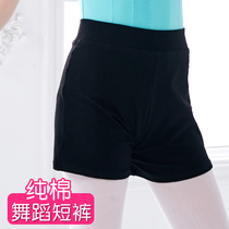 Childrens dance shorts womens practice boxer pants three-point pants summer girls dance pants black leggings safety pants