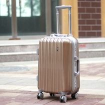 Otreasure Suitcase Woman Cute Korean Version Little Frescoed College Student 20 Boarding Password Box Travel Pull Rod box 24 inches